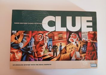 Vintage Clue Board Game By Parker Brothers - Complete 