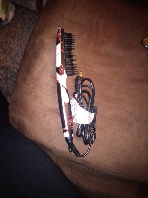 Electric Comb Hair Straightener 