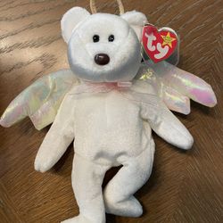 Stuffed Animals with clear case Mostly Beanie Babies OBO