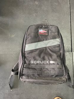 Ruck Backpack w/ 30lbs weight plate