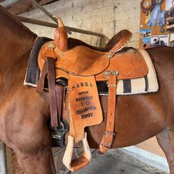 Champion Barrel Saddle