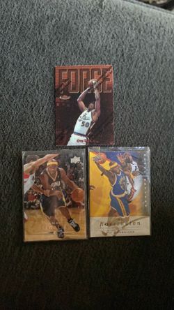 2 UPPER D-E-C-K cards & Otis Thorpe basketball card