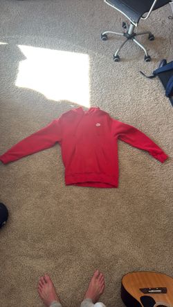 Medium Nike Red Hoodie 