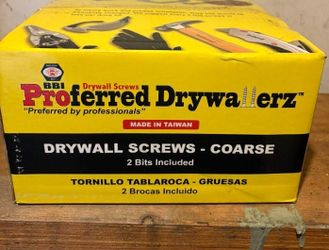 BBI Proferred Drywallerz Coarse Drywall Screws Box
