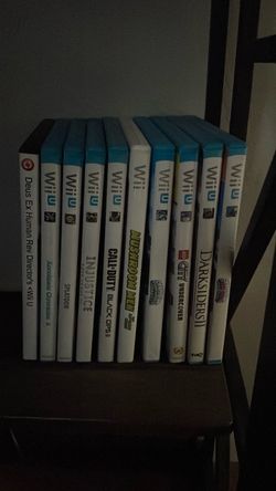 Multiple Wii U games