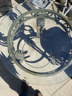 Glass table