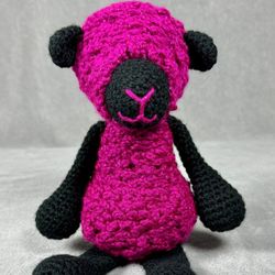 Handmade Stuffed Sparkly Lamb Sheep