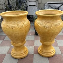 New Flower Pots Made Out Of Clay Perfect Gift 