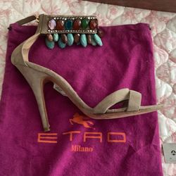 ETRO Milano suede shoes size 39
