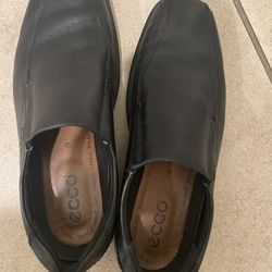 Black Ecco Dress Shoes Size 11