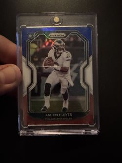 Jalen Hurts RC Red White Blue 2020 Prizm 