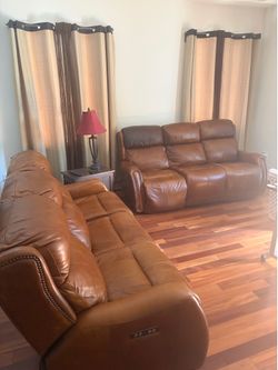 Reclining Sofa and Loveseats