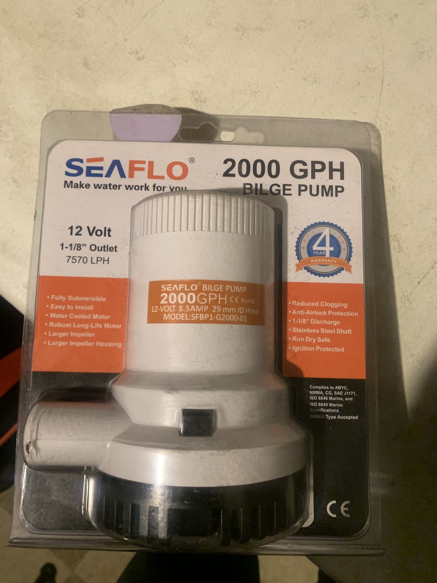 Boat Bilge Pump