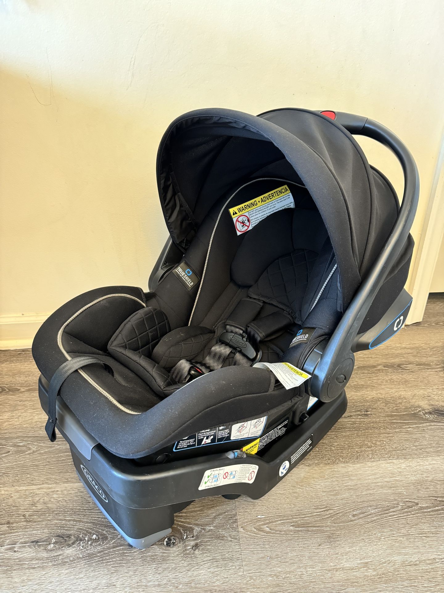 GRACO SnugRide 35 Lite LX Infant Car Seat (LX/TrueShield, Ion)