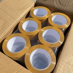 Brown Tape 36 Rolls/BOX ，2inch*2.0mil*110yards