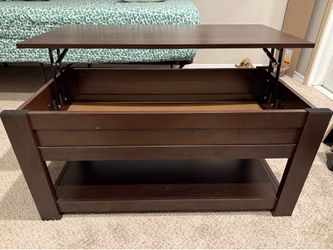 Lift-Top Coffee Table with Storage