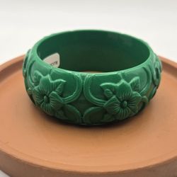 A. Jaron Green Lucite Bracelet NWT 
Vintage  