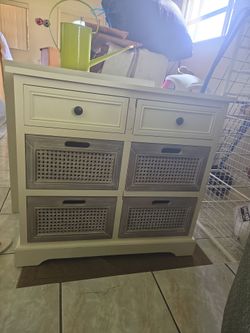 Small wood dresser