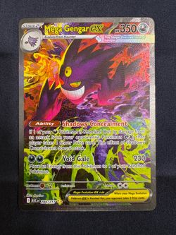 Mega Gengar ex 284/217 SIR - Ascended Heroes - NM Pokemon TCG Card