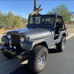 1977 Jeep CJ5 V8 – Built 401 V8, Rust Free, Upgrades