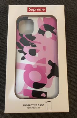 Supreme IPhone 11, Pink Camo Case!