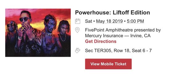 G-Eazy Powerhouse Tix
