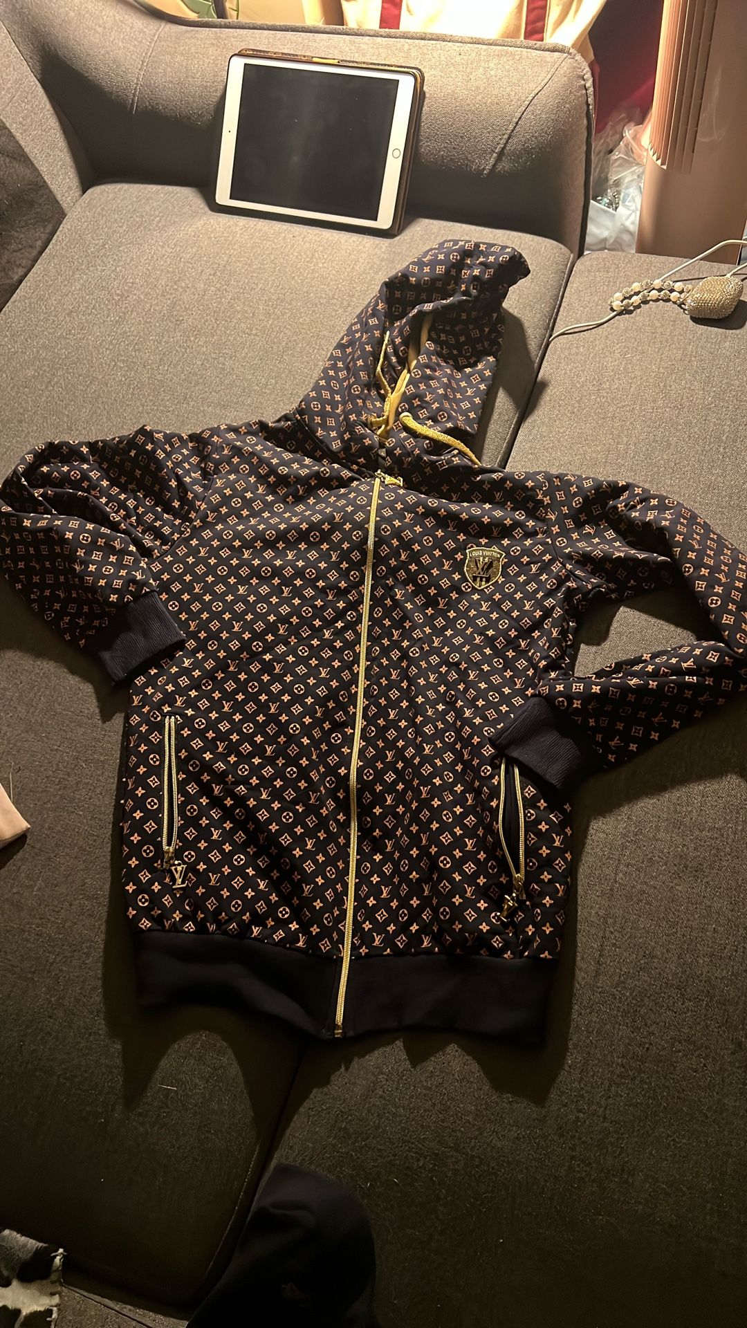Monogram LV print jacket