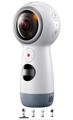 Samsung Gear 360 SM-R210 (2017 Edition) Spherical Cam 360 Degree 4K Camera