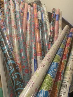 20 Rolls Of Wrapping Paper Rolls