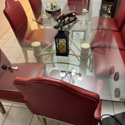Glass Dining Table