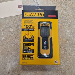 NEW Dewalt 100ft Laser Distance Measurer DWHT77100