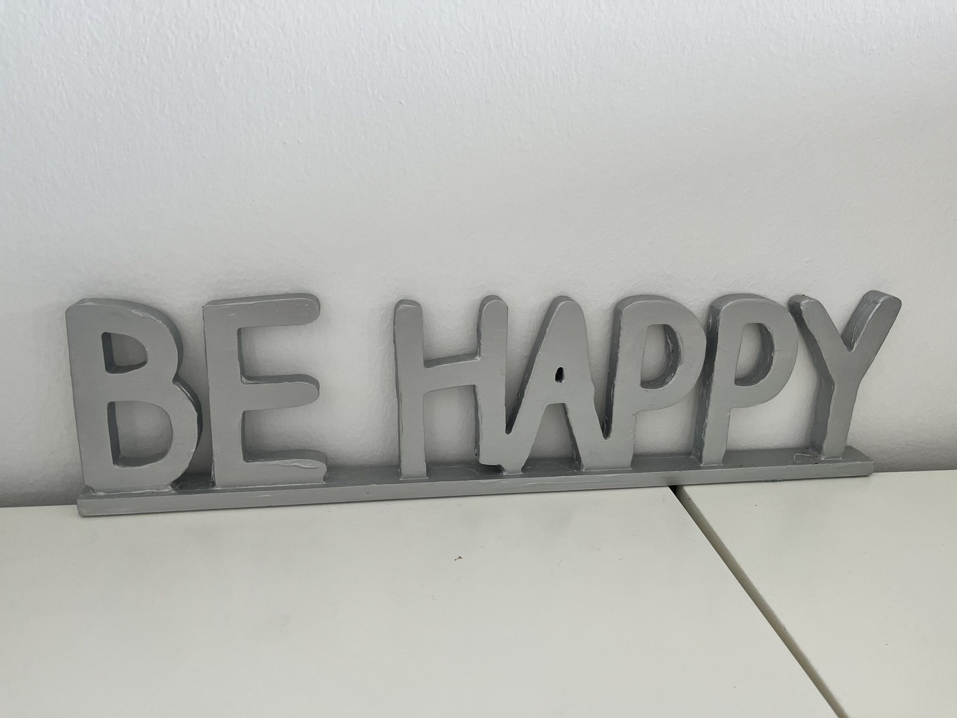 Be Happy sign