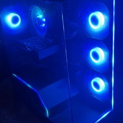 CyberPower Prebuilt Pc With Gaming Monitor