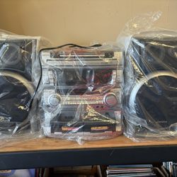 Brand New Aiwa Stereo System