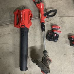 Leaf Blower & Weed Trimmer 