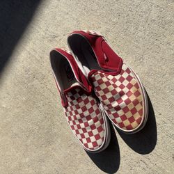 Vans Checkerboard Slip-On Shoes