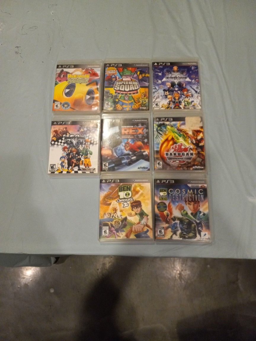 Ps3 Game Bundle Used