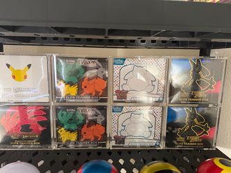 Sealed Pokemon (evolving skies, 151, crown zenith, lost origin)
