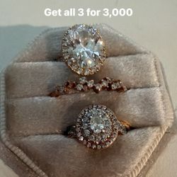 Engagement Rings And Wedding Band