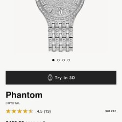 Women’s Watch Phantom Bulova CZ Crystals