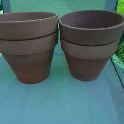 Terracotta  Pots  (4)