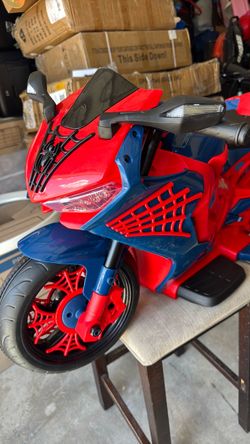 Spider-Man 6V Ride on motorcycle
