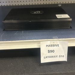 “MASSIVE” AMPLIFIER 