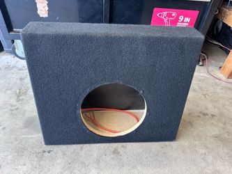 10” subwoofer box