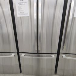 NEW MONTH SALE! GE 24.7 cu. ft. French Door Refrigerator In FingerPrint Resistant Stainless Steel, EnergyStar