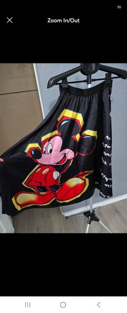 Mickey Mouse Maxi Skirt Size Small