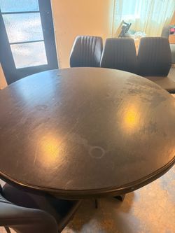 Table with chairs