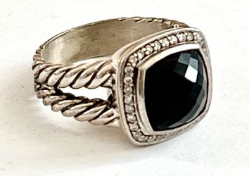 David Yurman sterling sliver 925 ring  size 10