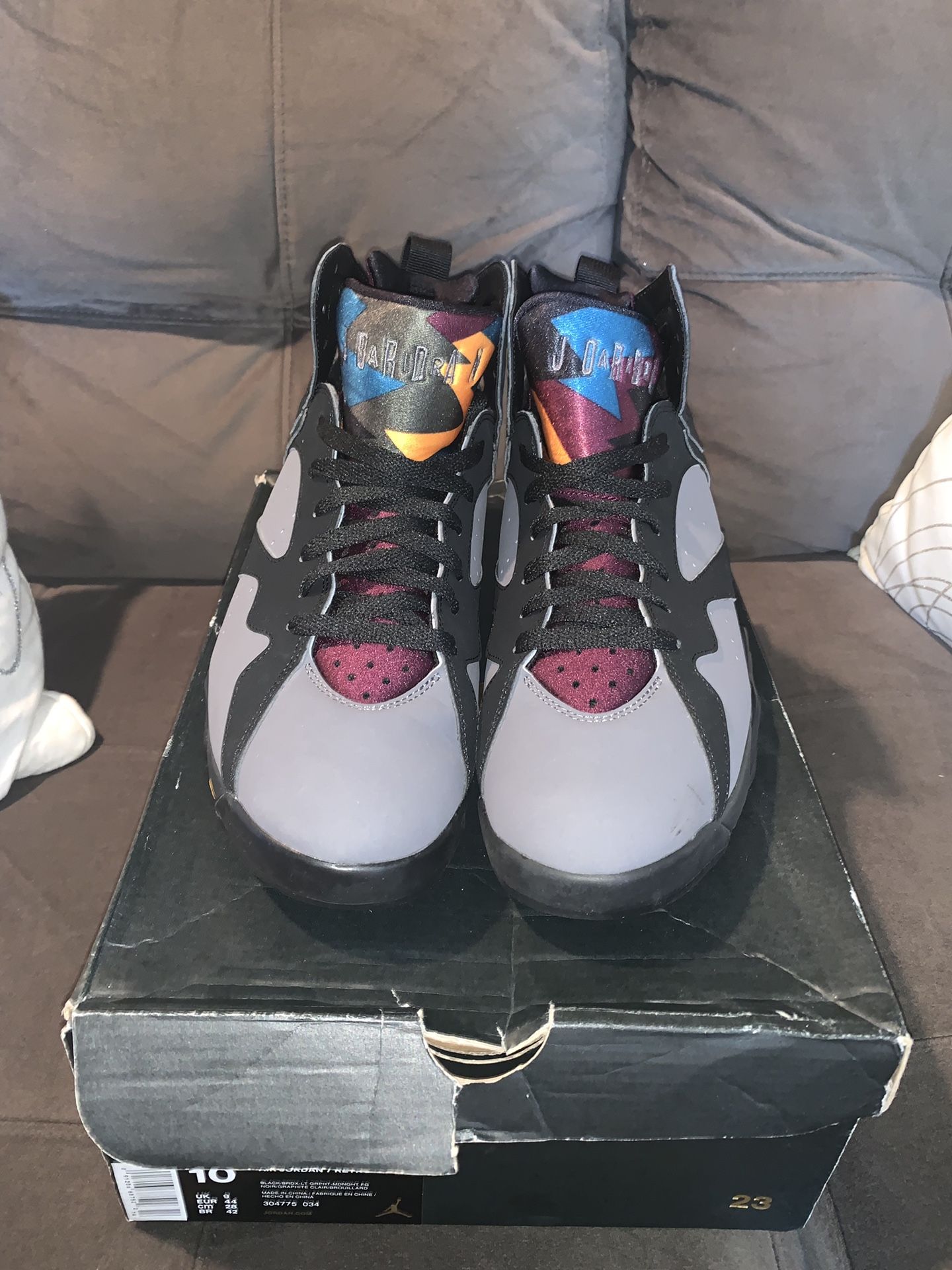 Jordan retro 7 Bordeaux men’s size 10