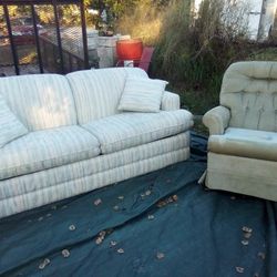 Lazy Boy Sofa Sleeper Sofa And Rocker $100 For The Set $100 For The Set Delivery Available